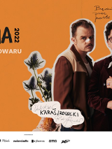 Zdjęcie artysty i nazwa wydarzenia.