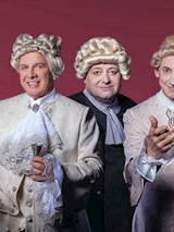 Zdjęcia artystów i nazwa wydarzenia.