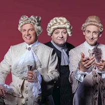 Zdjęcia artystów i nazwa wydarzenia.