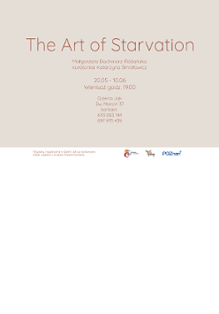 Baner z nazwą wystawy.