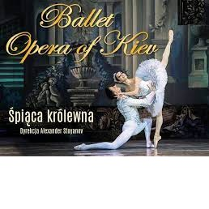 Tańcząca pala baletmistrzów i nazwa wydarzenia.