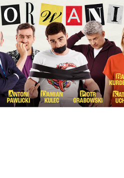 Zdjęcie aktorów grających w spektaklu.