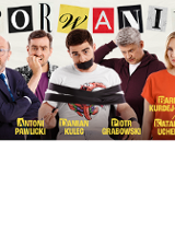 Zdjęcie aktorów grających w spektaklu.