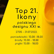 Baner z informacjami o wystawie.