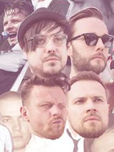 Baner z nazwą wydarzenia i zdjęciami Artystów.