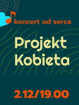 Baner promujący wydarzenie.Nazwa wydarzenia i data na zeilonym tle.