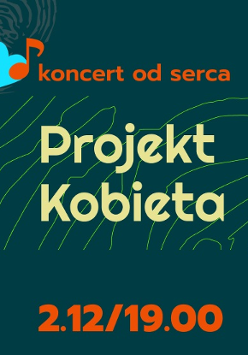 Baner promujący wydarzenie.Nazwa wydarzenia i data na zeilonym tle.
