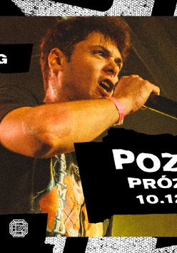 Zdjęcie artysty i nazwa wydarzenia.