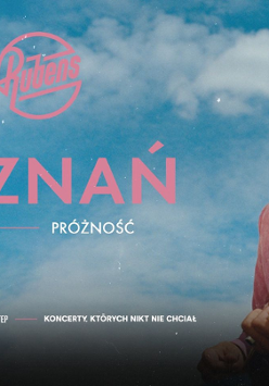 Zdjęcie artysty i nazwa wydarzenia.