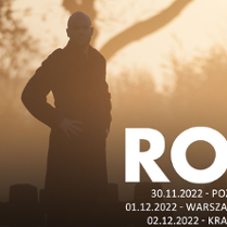 Zdjęcie artysty i nazwa wydarzenia.