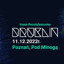 Baner promujący wydarzenie. Nazwa wydarzenia i data.