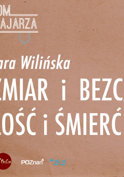 Baner promujący wydarzenie. Nazwa wydarzenia i zdjęcie artystki.