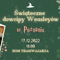 Baner promujący wydarzenie. Nazwa wydarzenia i data.