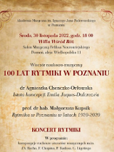 Baner promujący wydarzenie.