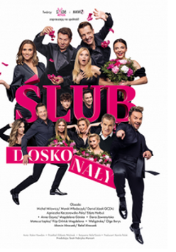 Baner promujący wydarzenie. Nazwa wydarzenia i zdjęcie artystów.