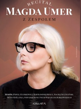 Baner promujący wydarzenie. Nazwa wydarzenia i zdjęcie artystki.