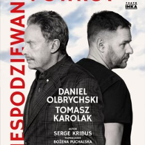 Baner promujący wydarzenie. Nazwa wydarzenia i zdjęcie artystów.