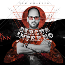 Baner promujący wydarzenie. Nazwa wydarzenia i zdjęcie artystów.