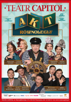 Baner promujący wydarzenie. Nazwa wydarzenia i zdjęcie artystów.