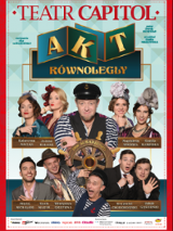 Baner promujący wydarzenie. Nazwa wydarzenia i zdjęcie artystów.