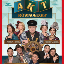 Baner promujący wydarzenie. Nazwa wydarzenia i zdjęcie artystów.