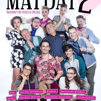 Baner promujący wydarzenie. Nazwa wydarzenia i zdjęcie artystów.