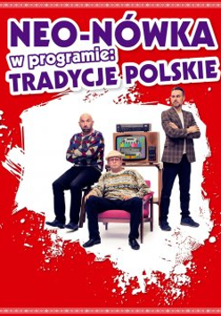 Baner promujący wydarzenie. Nazwa wydarzenia i zdjęcie artystów.