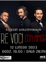 Baner promujący wydarzenie. Nazwa wydarzenia i zdjęcie artystów.