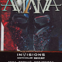 Baner promujący wydarzenie. Nazwa wydarzenia i zdjęcie artystów.