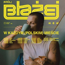 Baner promujący wydarzenie. Nazwa wydarzenia i zdjęcie artysty.