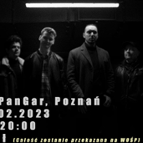 Baner promujący wydarzenie. Nazwa wydarzenia i zdjęcie artystów.