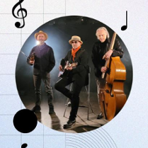 Baner promujący wydarzenie. Nazwa wydarzenia i zdjęcie artystów.