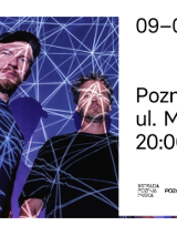 Baner promujący wydarzenie. Nazwa wydarzenia i zdjęcie artystów.