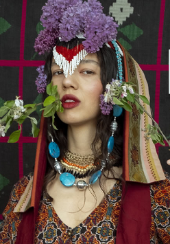 Baner promujący wydarzenie. Nazwa wydarzenia i zdjęcie artystki.