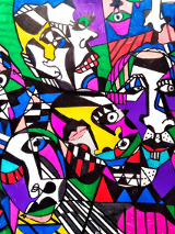 Ekspresyjny obrazek.