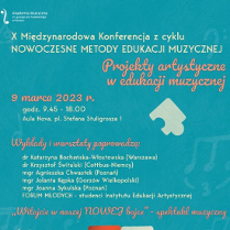 Baner promujący wydarzenie. Nazwa wydarzenia i data.