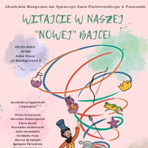 Baner promujący wydarzenie. Nazwa wydarzenia i data.