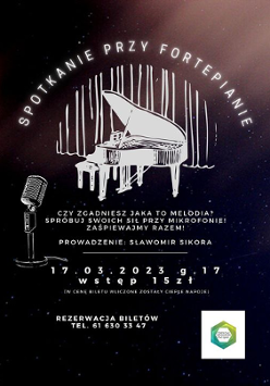 Baner promujący wydarzenie. Nazwa wydarzenia i data.