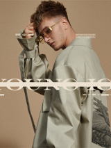 Baner promujący wydarzenie. Nazwa wydarzenia i zdjęcie artysty.