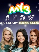 Baner promujący wydarzenie. Zdjęcie członków zespołu.