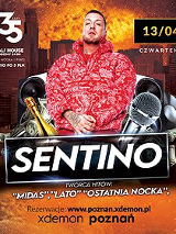 Baner promujący wydarzenie. Nazwa wydarzenia i zdjęcie artysty.