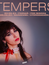 Baner promujący wydarzenie. Nazwa wydarzenia, data i zdjęcie Artystki.