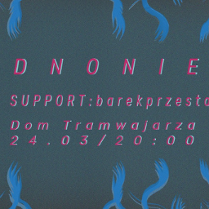 Baner promujący wydarzenie. Nazwa wydarzenia i data.