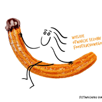 Baner promujący wydarzenie. Nazwa wydarzenia i data.