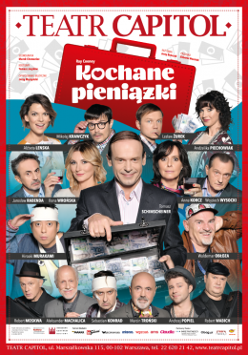 Baner promujący wydarzenie. Nazwa wydarzenia i zdjęcie artystów.