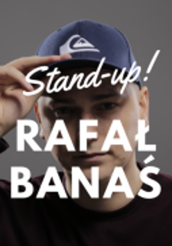 Baner promujący wydarzenie. Nazwa wydarzenia i zdjęcie artysty.