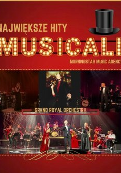 Baner promujący wydarzenie. Nazwa wydarzenia i zdjęcie artystów.