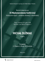 Baner promujący wydarzenie. Nazwa wydarzenia i data.