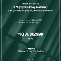 Baner promujący wydarzenie. Nazwa wydarzenia i data.