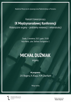 Baner promujący wydarzenie. Nazwa wydarzenia i data.